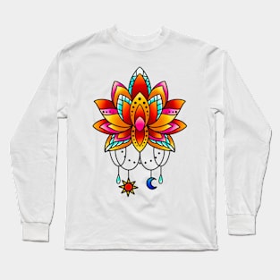 Sunshine Lotus Long Sleeve T-Shirt